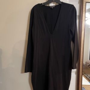 Express Black Body-con Dress
